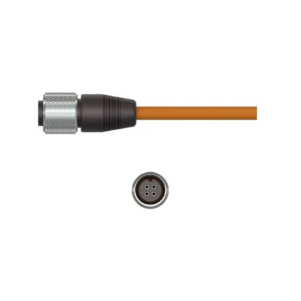 J4R – Conector de 4 Pines Mini-MIL para Alta Temperatura