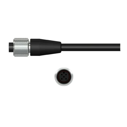 M2AG – Conector M12 de 5 Pines con Carcasa Aterrada